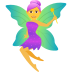 🧚‍♀️ woman fairy display on JoyPixels